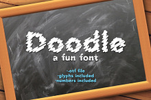Doodle - a fun font