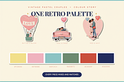 Vintage Pastel Couples Collage, an Object Graphic by Jakayla Digital Co (Thumbnail 13 of 13)