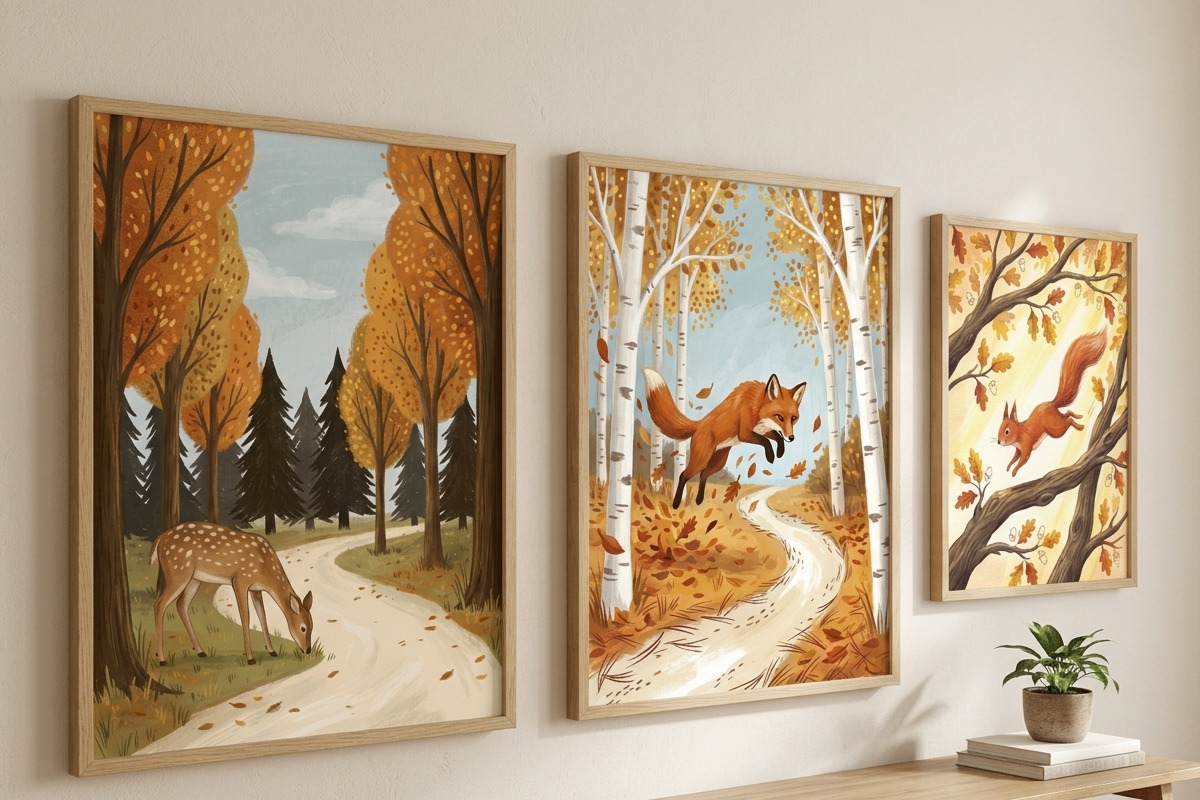 51 Autumn Wall Art Printable, a Seasonal Illustration by Image for Sale (Photo 3 of 3)