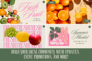 Farmers Market Social Marketing, a Social Media Template by ShayMadeWhat (Thumbnail 3 of 4)