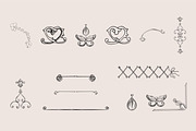 Vintage Frames SVG Clipart PNG, a Decorative Illustration by Anada Arty (Thumbnail 16 of 18)