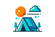 Outdoor Camping Icon Pack, an Object Graphic by Designs_River (Thumbnail 6 of 13)