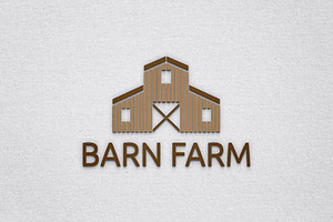 Barn Farm Warehouse Building Logo, a Branding & Logo Template by jongcreative