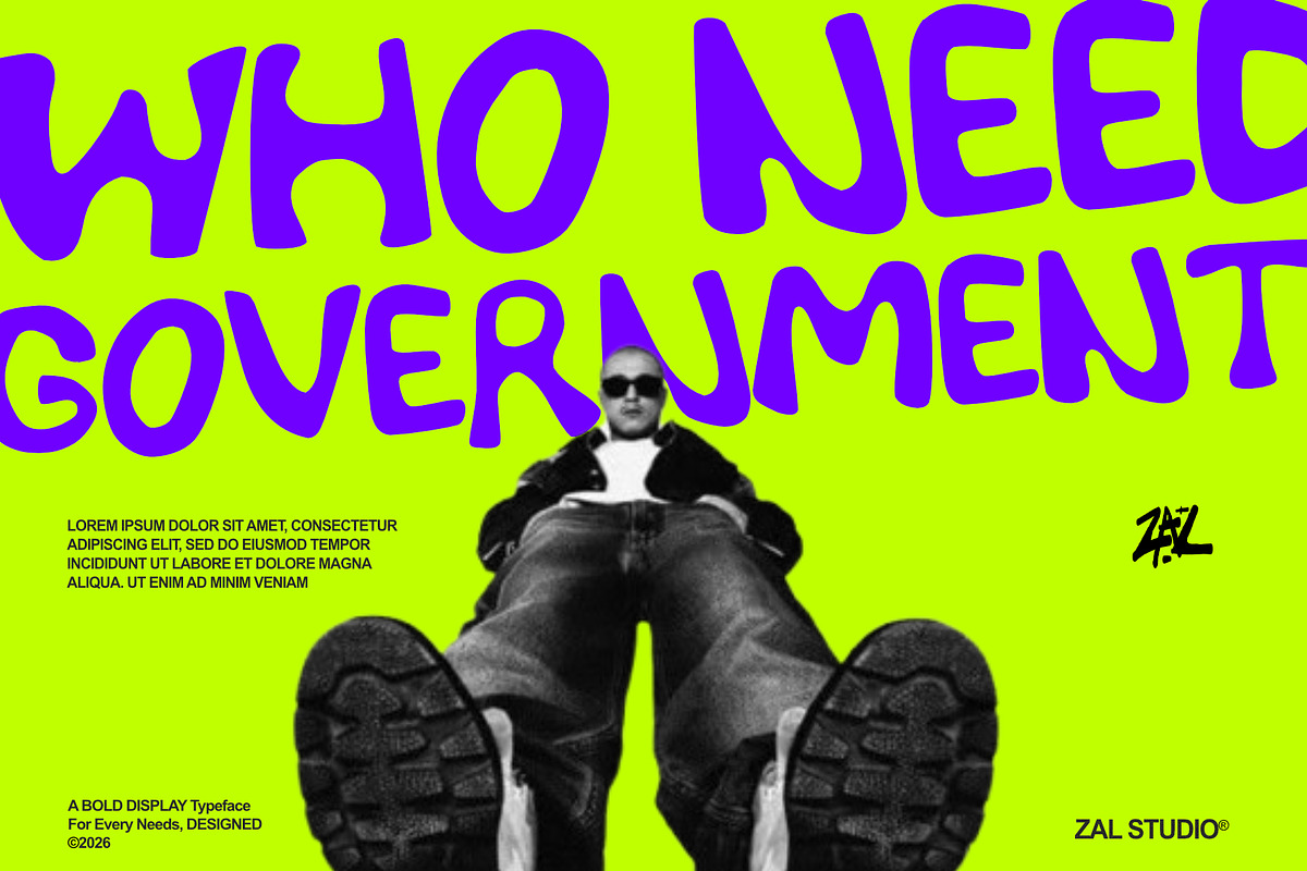ALPHAGEN - BOLD DISPLAY TYPEFACE, a Sans Serif Font by ZAL STUDIO (Photo 2 of 4)