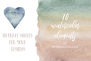 Watercolor set HOME JUNGLE, a Decorative Illustration by S_ARTLOVE (Thumbnail 8 of 11)