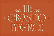 The Grostino Typeface, a Font by Martype (Thumbnail 1 of 11)