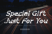 Different Passion - Striped Font, a Serif Font by 177Studio (Thumbnail 3 of 8)