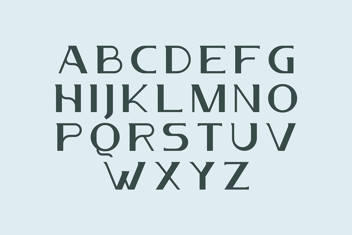 Tozca - Simple Luxury Typeface, a Serif Font by xyGraphic (Photo 8 of 10)