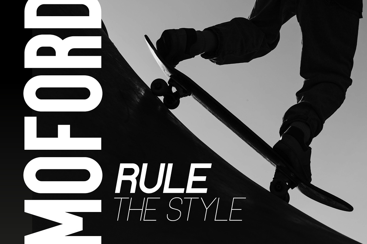 MOFORD - Sans serif font family, a Sans Serif Font by Brand Mágus (Photo 9 of 10)