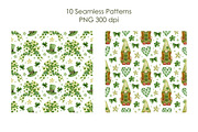 Gnomes st. Patrick's Day Collection., a Decorative Illustration by Kira Konoshenko (Thumbnail 9 of 14)