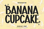 Banana Cupcake Font, a Sans Serif Font by Akrinity Digital (Thumbnail 1 of 6)