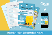 Marketing Kit Cleaning Business, a Marketing Template by PaolaroiDesign (Thumbnail 5 of 5)