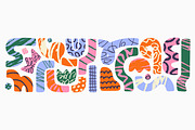 Abstract shapes and doodles set, an Object Illustration by PaperTrident (Thumbnail 1 of 5)