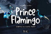 Prince Flamingo Font, a Sans Serif Font by YandiDesigns (Thumbnail 1 of 4)