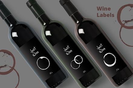 Wine Labels, a Templates & Theme by MHLY