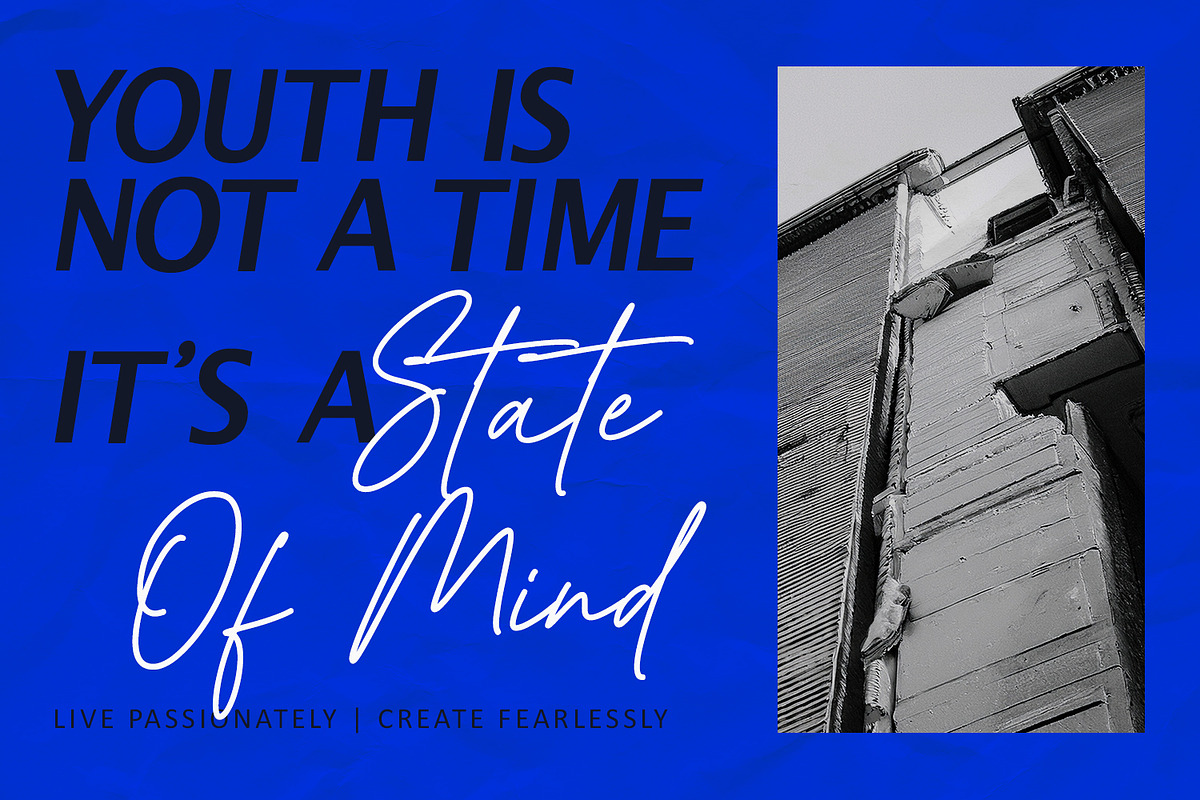 Lunetia Modern Signature Sans Duo, a Script Font by Maulana Creative (Photo 3 of 7)