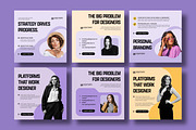 Modern Social Media Post & Story, a Social Media Template by MightyDesign (Thumbnail 1 of 7)