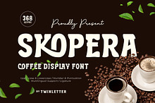 Skopera - Coffee Display Font