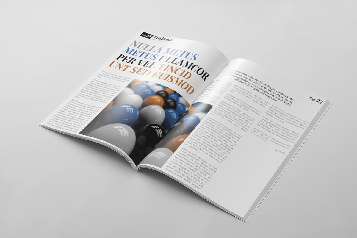 Magazine Template 45, a Magazine Template by pmvch (Photo 12 of 15)