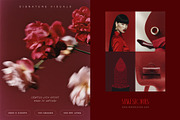 Bold Moody Red Aesthetic Stock Image, a Beauty & Fashion Photo by Make Stories Studio (Thumbnail 2 of 8)