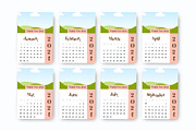 Editable Canva Frame Calendar 2024, a Stationery Template by Waliullah Solutions (Thumbnail 3 of 4)