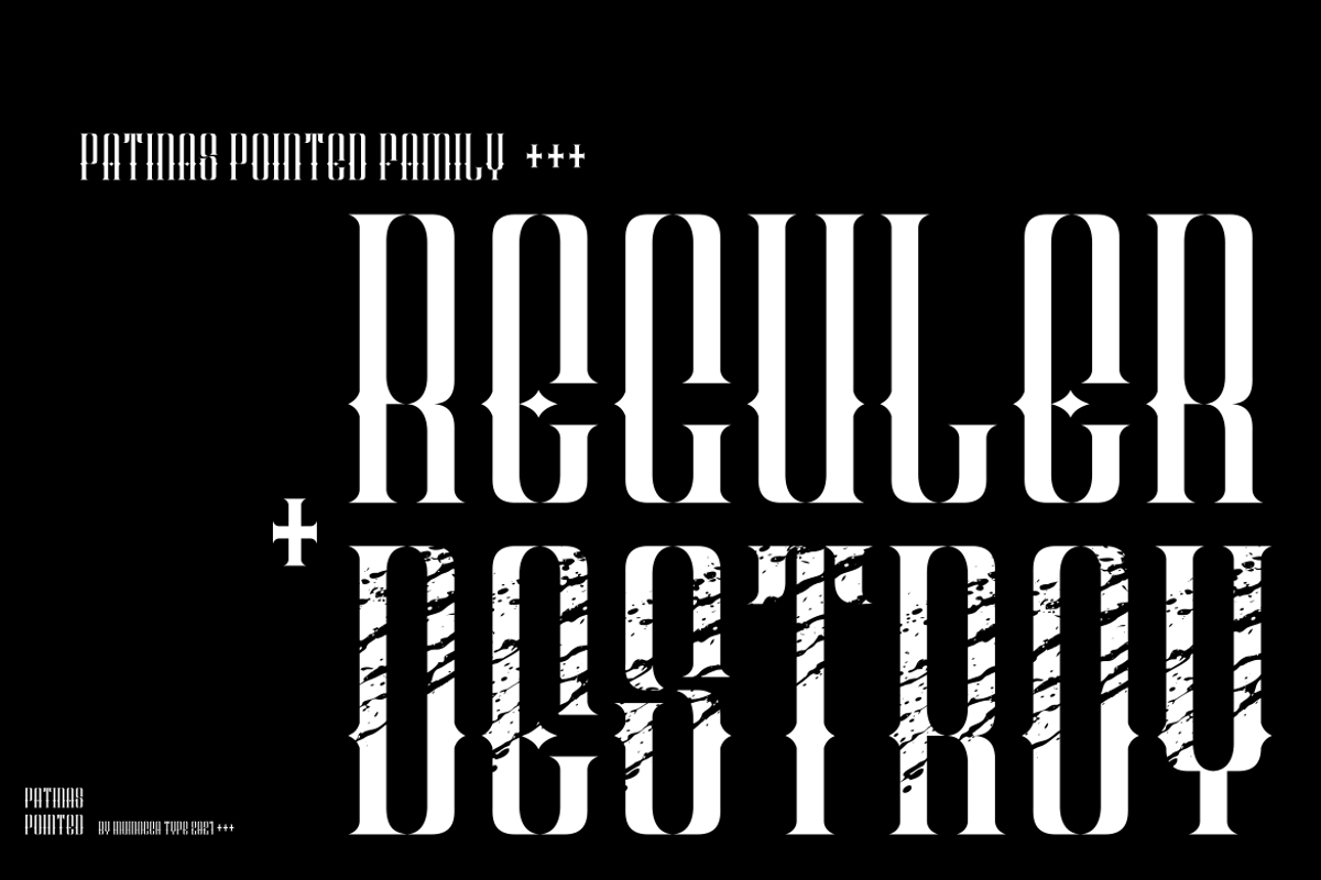 Patinas Pointed, a Serif Font by inumocca_type (Photo 2 of 9)