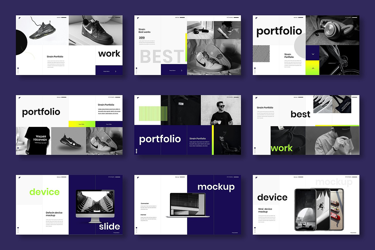 Strain - Business Google Slide Templ, a Presentation Template by Dens Creative Studio (Photo 4 of 6)