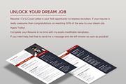ATS Resume CV Word & Google Docs 30, a Resume Template by MrCam Template Resume|CV (Thumbnail 7 of 8)