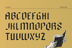 Skigrex Gothic - Blackletter Font