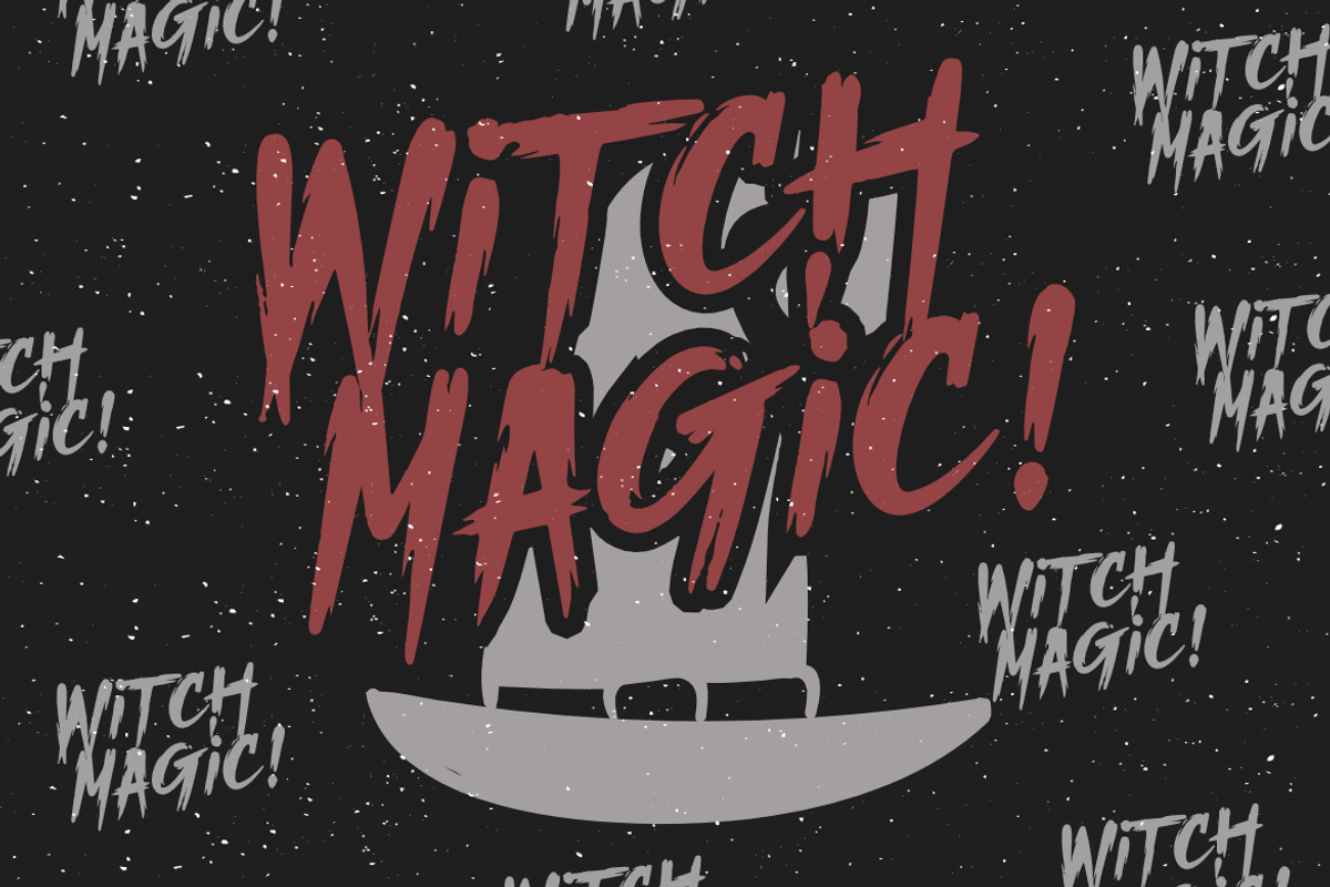 Miroter – Horror Brush Display Font, a Font by Bayuktx (Photo 6 of 8)