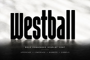 Westball, a Slab Serif Font by Wow Magic (Thumbnail 1 of 4)