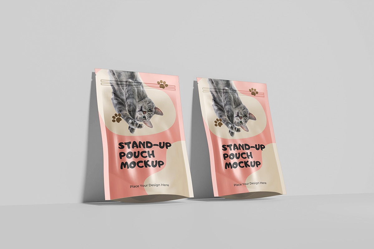 Stand-Up Pouch Mockup, a Packaging Mockup by Indah (Photo 5 of 6)
