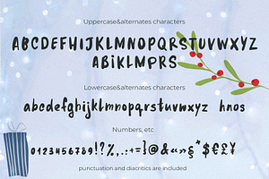 Joy Your Christmas Handwritten Font