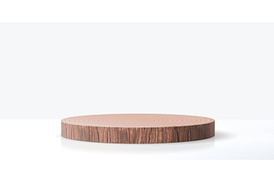 3d wooden podium stage, a Decorative Illustration by Buch&Bee