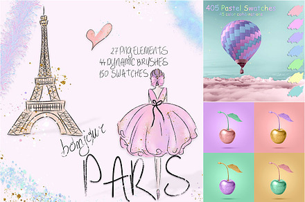 Pastel Assets for Photoshop