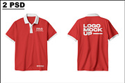 Polo Shirt Mockup, a Shirt Mockup by Designbuys (Thumbnail 1 of 3)