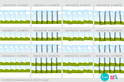 Digital Paper Mockups for Canva, a Mockup by Mockup Scene (Thumbnail 5 of 21)
