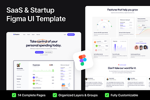 Expevo - SaaS Figma Template