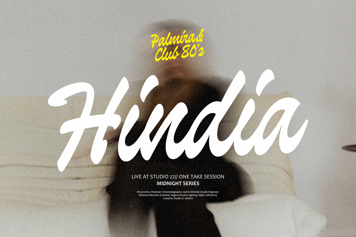 Palmira Club A Playful Retro Script, a Handwritten Font by Four Lines Std. (Photo 3 of 12)