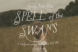 Whimsical Handwritten Serif Font Duo, a Handwritten Font by Laras Wonderland