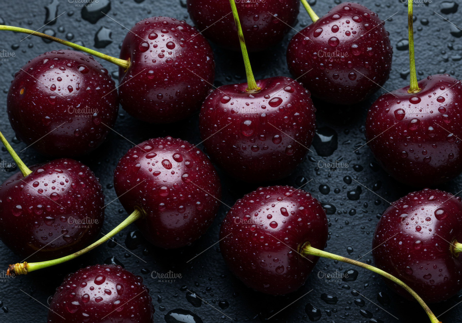 Fresh ripe cherries, a Food & Drink Photo by professorinc