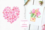 LOVELy watercolor collection, an Illustration by Tatiana Troian (Thumbnail 6 of 8)