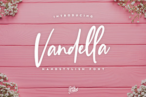 Vandella Handstylish Font