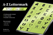 A-Z Lettermarks - Ready made logos, a Branding & Logo Template by Beautypes (Thumbnail 1 of 10)
