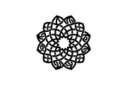Mandala Floral Ornament Pack, an Object Graphic by yasushie (Thumbnail 3 of 7)