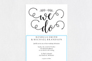 Wedding Invitation Template WPC442, an Invitation Template by Shafura_Wedding (Thumbnail 4 of 5)