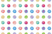 Simply watercolor dots patterns, a Pattern Graphic by tamara.comotomka (Thumbnail 1 of 3)