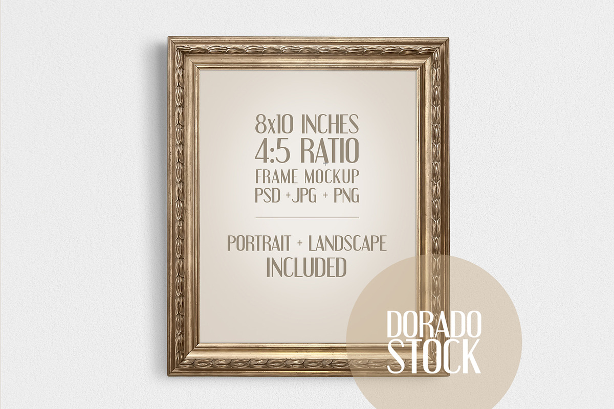 Isolated Frame. Portrait+Landscape, a Print Template by Dorado Stock (Photo 2 of 8)