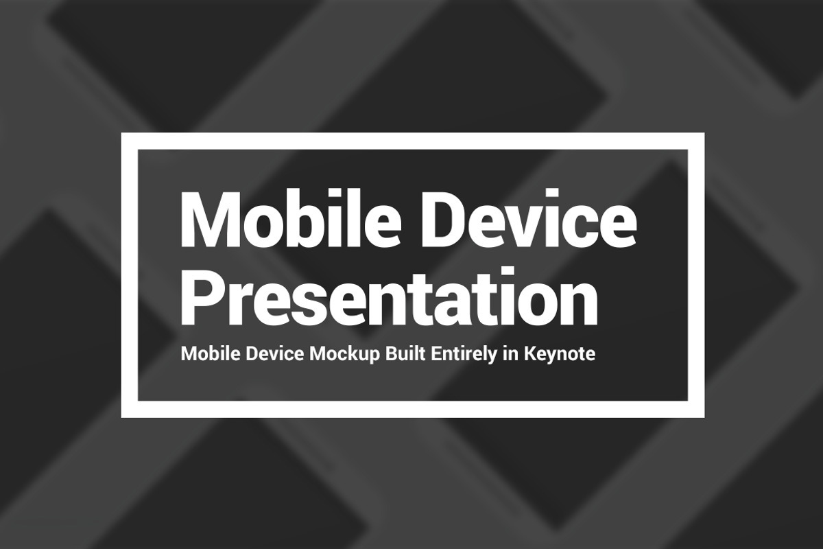 Mobile Mockup Presentation Template, an Android Mockup by Useful Things™ (Photo 1 of 11)