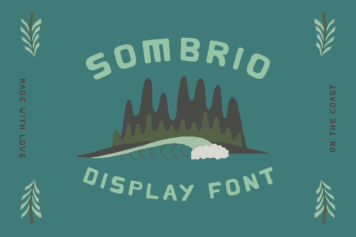 Sombrio Font, a Font by Studio Alexander (Photo 1 of 6)